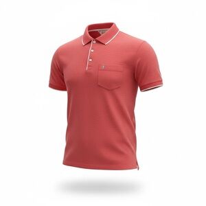 🔴 🐧 Original Penguin Classic Fit Red Polo Shirt | Men’s L
